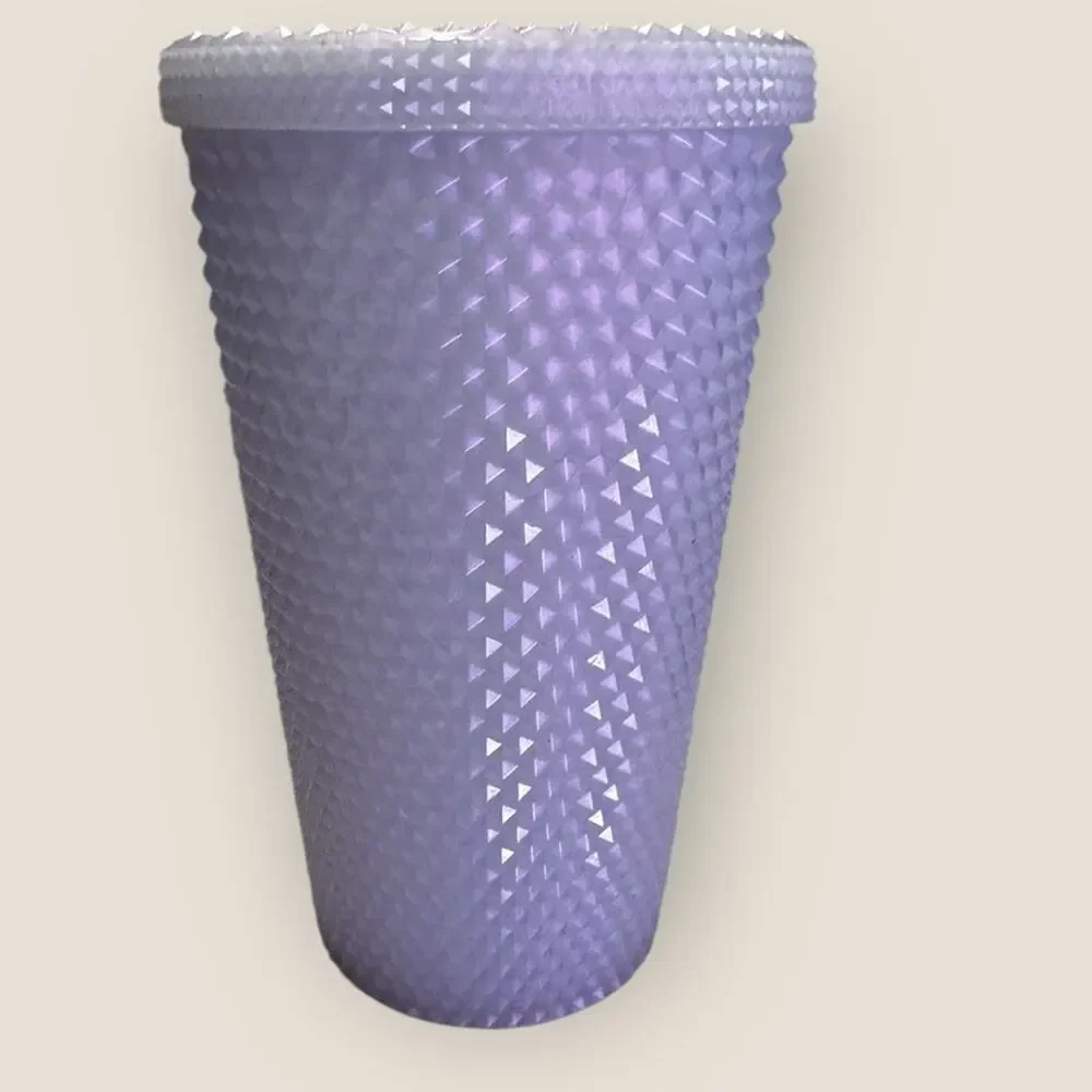 New STARBUCKS 2021 Holiday Icy Lilac Studded Cold Cup Tumbler 16oz